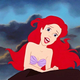 A mermaid who is little.